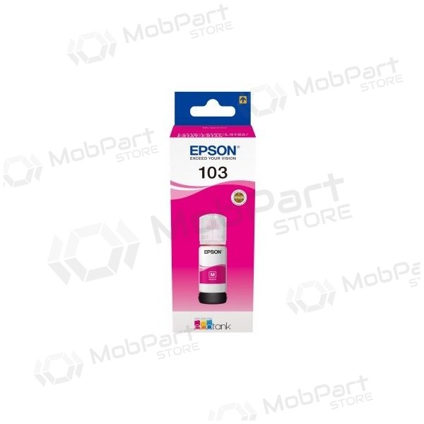 Epson 103 EcoTank (C13T00S34A) Botella de recarga de tinta, Magenta