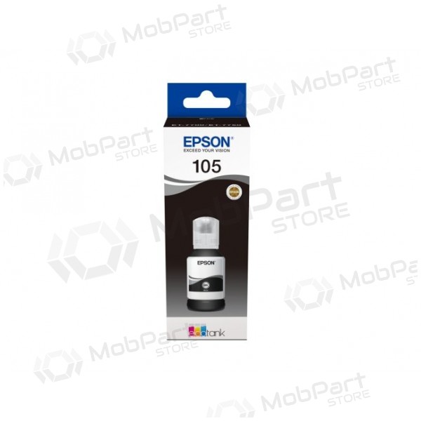 Epson 105 EcoTank (C13T00Q140) Botella de recarga de tinta, Negro