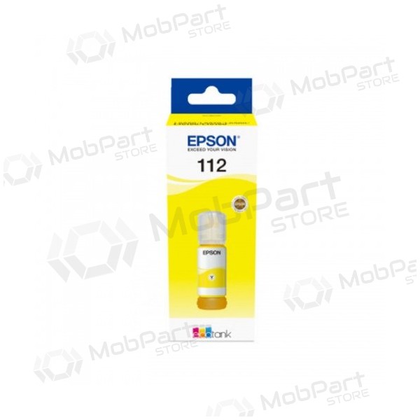 Epson 112 EcoTank (C13T06C44A) Botella de recarga de tinta, Amarillo