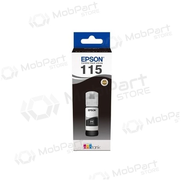 Botella de recarga de tinta Epson 115 EcoTank (C13T07C14A), Negro