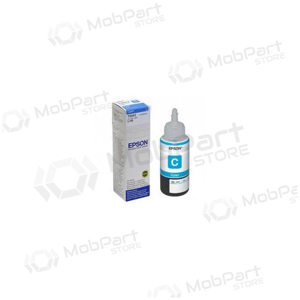 Epson (C13T66424A), cartucho de tinta azul cian para impresoras de inyección de tinta