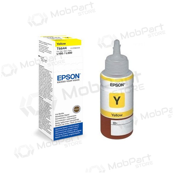Epson (C13T66444A), cartucho amarillo para impresoras de inyección de tinta