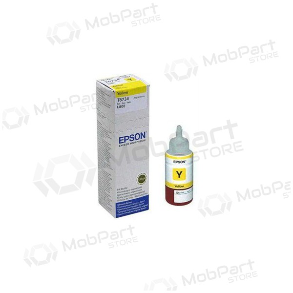 Epson (C13T67344A), cartucho de tinta amarillo para impresoras de inyección.