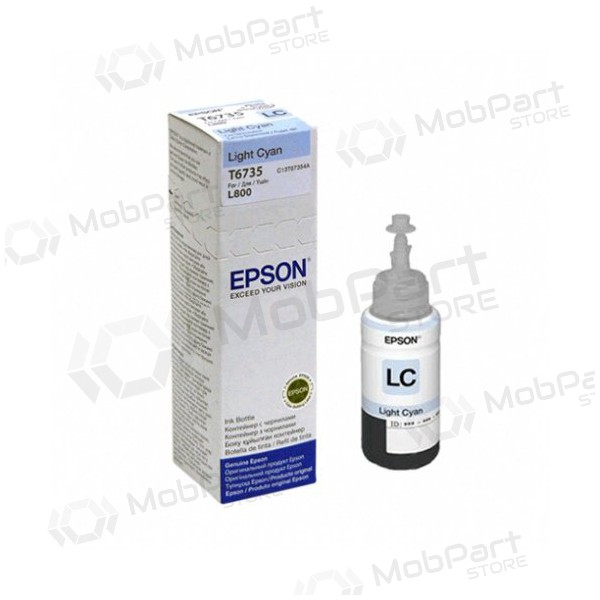 Epson (C13T67354A), cartucho cian claro para impresoras de inyección de tinta