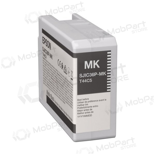 Cartucho de tinta Epson SJIC36P(MK) (C13T44C540), negro mate