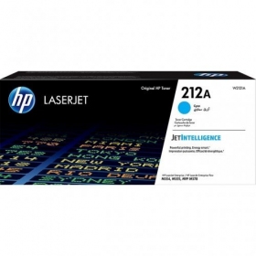 Cartucho de tóner láser HP 212A (W2121A), cian