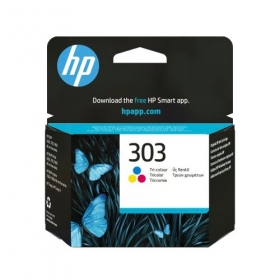 Cartucho de tinta HP 303 tricolor (T6N01AE), CMY