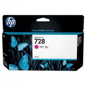 Cartucho de tinta HP 728 (F9J66A), magenta