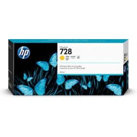 Cartucho de tinta HP 728 (F9K15A), amarillo