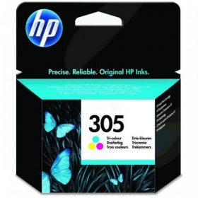 Kit de cartuchos HP No.305 (3YM60AE), cartucho cian, magenta, amarillo para impresoras de inyección de tinta, 100 pág.