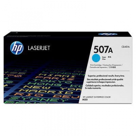 HP No.507A (CE401A), cartucho cian para impresoras láser, 6000 páginas