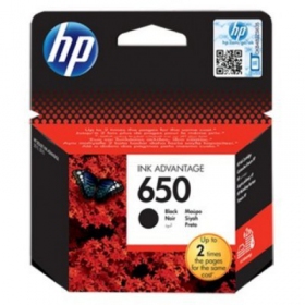 Cartucho negro HP No.650 (CZ101AE) para impresoras de inyección de tinta