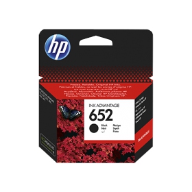 Cartucho negro HP n.º 652 (F6V25AE) para impresoras de inyección de tinta, 360 páginas