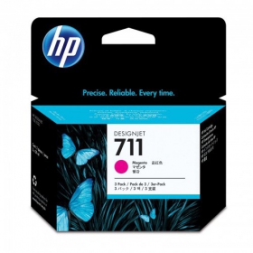 HP No.711 (CZ131A), cartucho magenta para impresoras de inyección de tinta