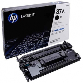 Cartucho negro HP n.º 87A (CF287A) para impresoras láser, 8550 páginas