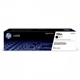 Cartucho negro HP (W1106A, 106A) para impresoras láser, 1000 páginas