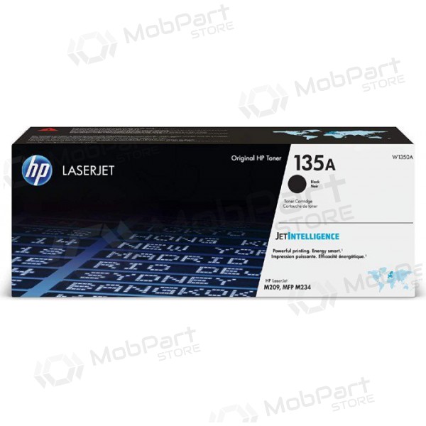 HP 135A (W1350A), cartucho negro para impresoras láser, 1100 páginas