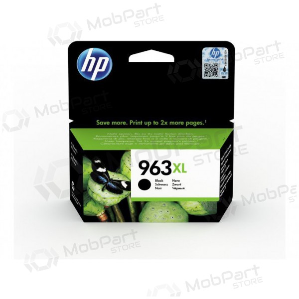 HP (3JA30AE, 963XL), cartucho negro para impresoras de inyección de tinta, 2000 páginas
