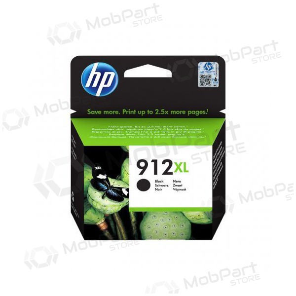 HP (3YL84AE, 912XL), cartucho negro para impresoras de inyección de tinta, 825 páginas.