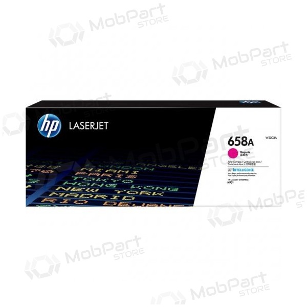 Cartucho de tóner HP 658A (W2003A), magenta