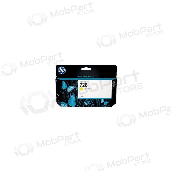 Cartucho de tinta HP 728 (F9J65A), amarillo