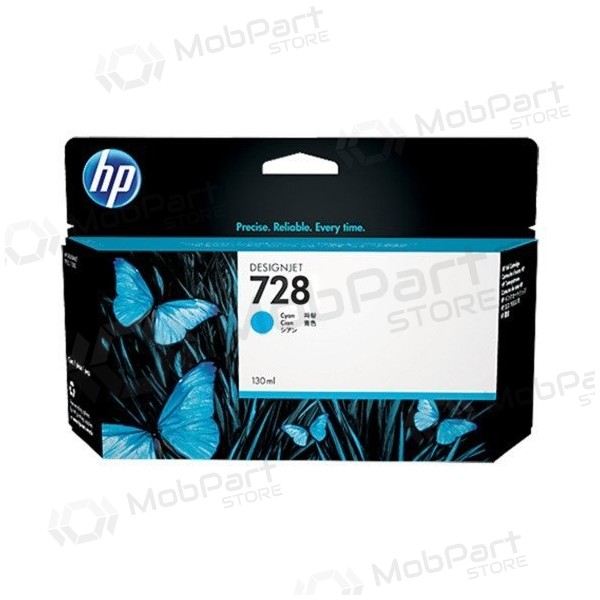 Cartucho de tinta HP 728 (F9J67A), cian