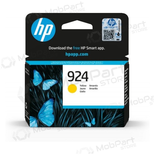 Cartucho de tinta HP 924 (4K0U5NE), amarillo