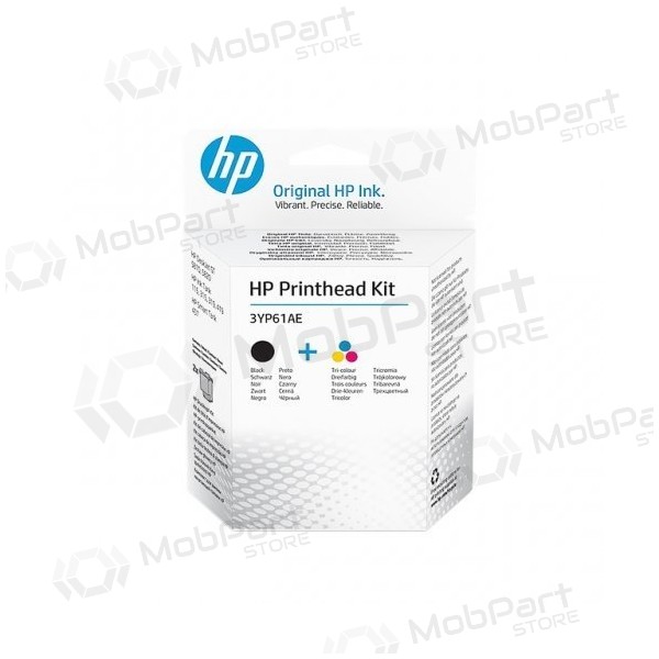 Kit de cabezales de impresión HP GT52 (3YP61AE), negro/tricolor