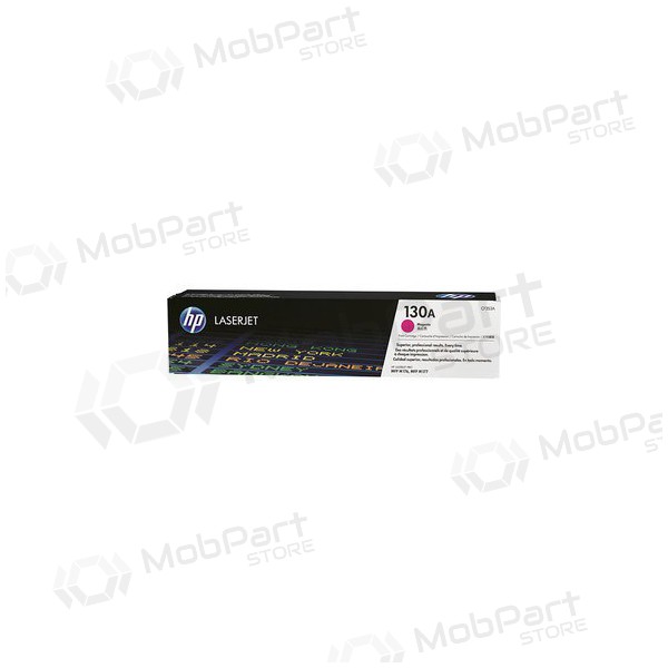 HP 130A (CF353A), cartucho magenta para impresoras láser, 1000 páginas.