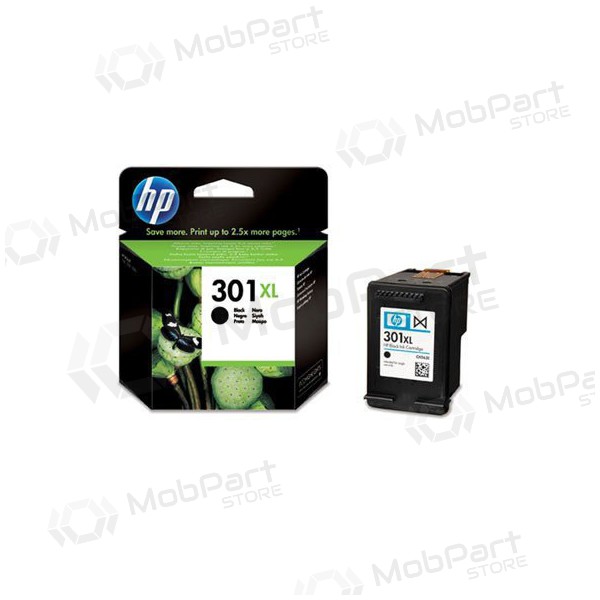 HP No.301 XL (CH563EE), cartucho negro para impresoras de inyección de tinta, 480 págs.