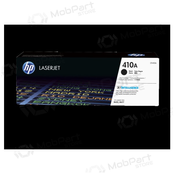 HP n.º 410A (CF410A), cartucho negro para impresoras láser, 2300 págs.