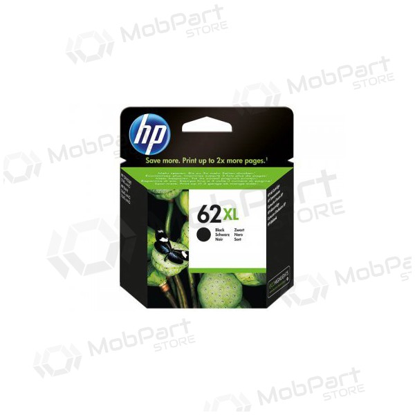 HP No.62XL (C2P05AE), negro cartucho para impresoras de inyección de tinta, 600 paginas.