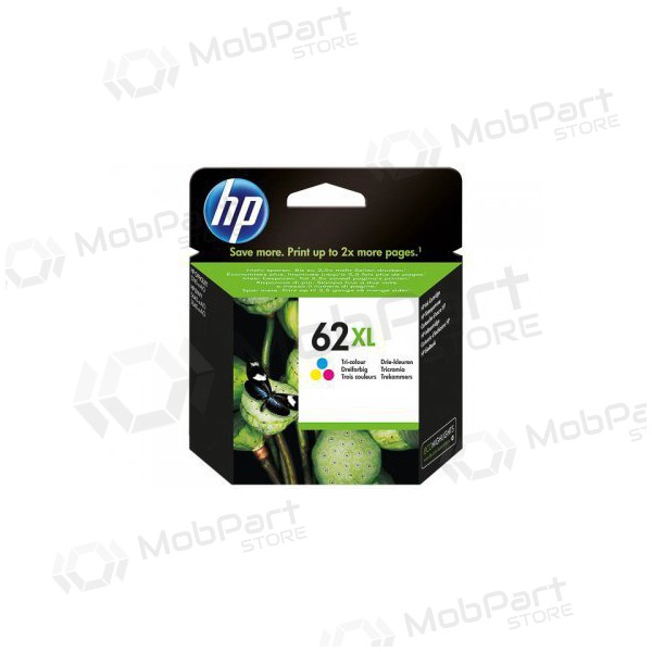HP No.62XL (C2P07AE), cartucho tricolor para impresoras de inyección de tinta, 415 págs.