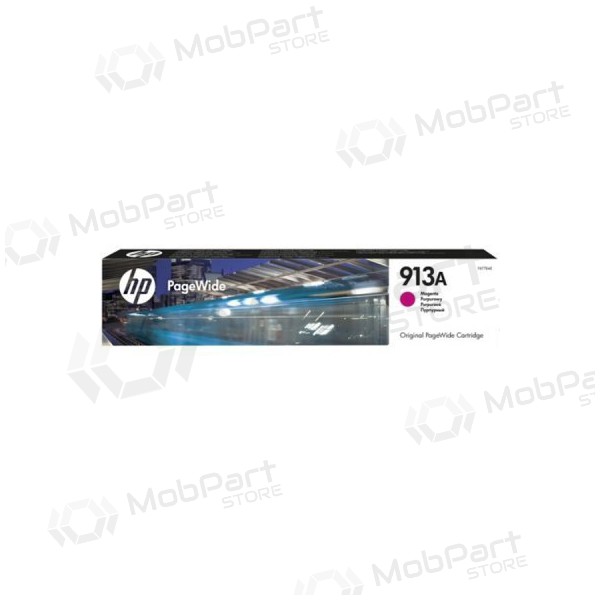 HP n.º 913A - F6T78AE, cartucho de tinta magenta para impresoras de inyección de tinta, 3000 páginas.