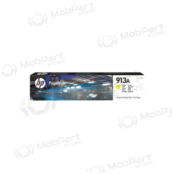 HP Nº 913A - F6T79AE, cartucho amarillo para impresoras de inyección de tinta, 3000 páginas.