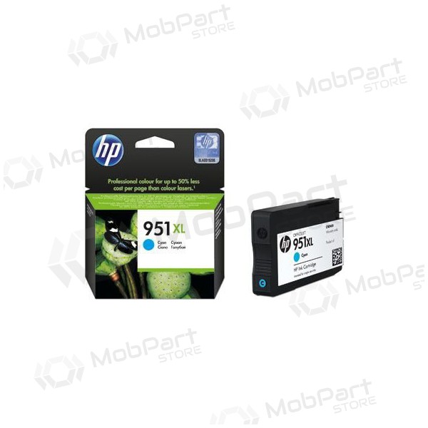 Cartucho de tinta HP n.º 951 XL (CN046AE), cian, 1500 páginas