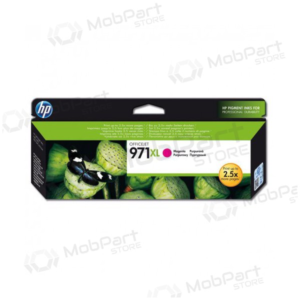 HP No.971 XL (CN627AE),  cartucho para impresoras de inyección de tinta, 6600 paginas.