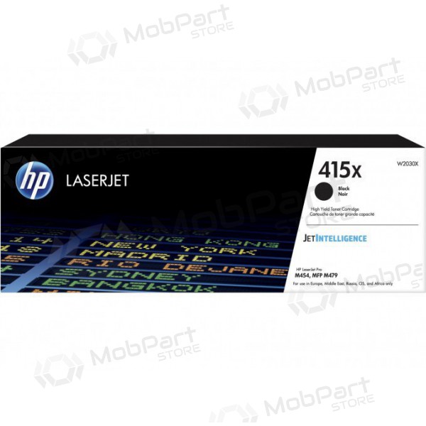 HP (W2030X, 415X), cartucho negro para impresoras láser