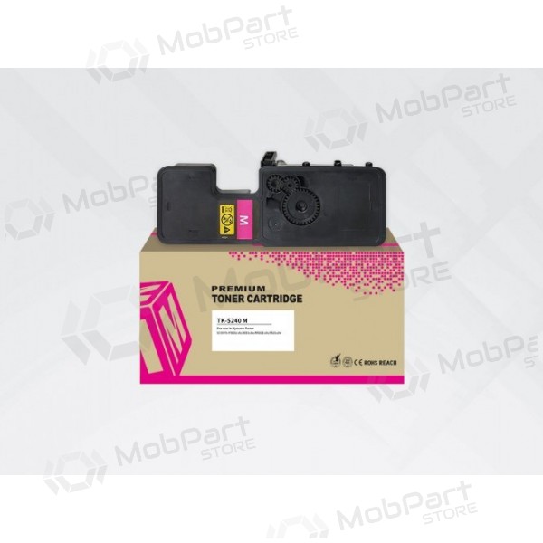 Cartucho de tóner láser HYB magenta, compatible con Kyocera TK-5240M (1T02R7BNL0)