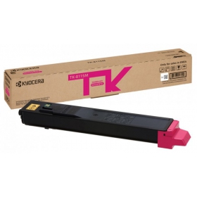 Kyocera (1T02P3BNL0, TK-8115M), cartucho magenta para impresoras láser, 6000 páginas.