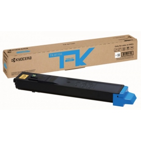 Kyocera (1T02P3CNL0, TK-8115C), cartucho cian para impresoras láser, 6000 páginas