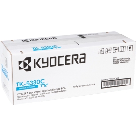 Kyocera TK-5380C (1T02Z0CNL0) Cartucho de tóner láser, cian