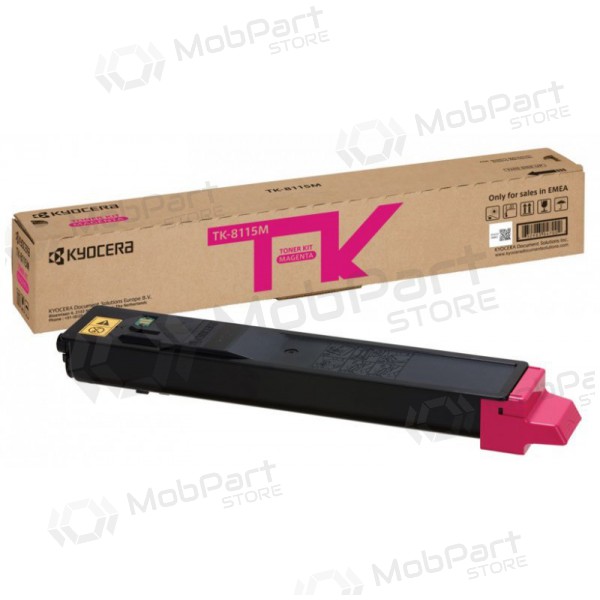 Kyocera (1T02P3BNL0, TK-8115M),  cartucho para impresoras láser, 6000 paginas.