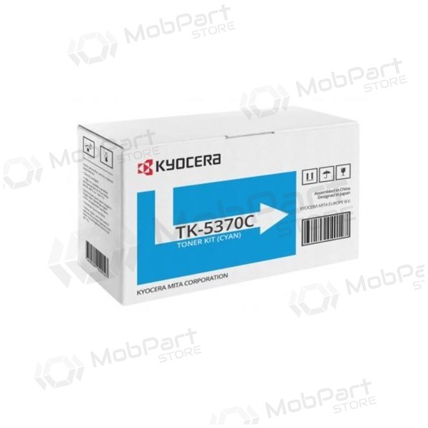 Kyocera TK-5370C (1T02YJCNL0) Cartucho de tóner láser, Cian