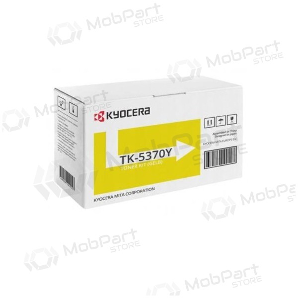 Kyocera TK-5370Y (1T02YJANL0) Cartucho de tóner láser, Amarillo