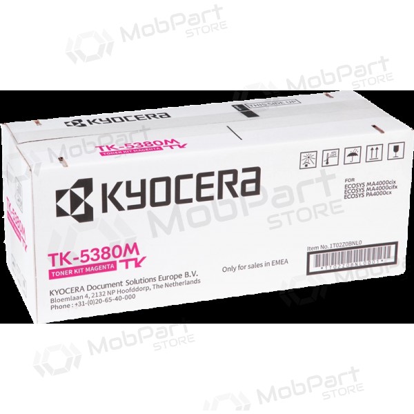 Kyocera TK-5380M (1T02Z0BNL0) Cartucho de tóner láser, Magenta