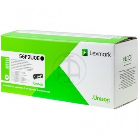 Lexmark 56F2U0E, cartucho negro para impresoras láser, 25000 páginas.