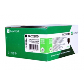 Lexmark (74C2SKE/ 74C2SK0 ), cartucho negro para impresoras láser, 7000 páginas.