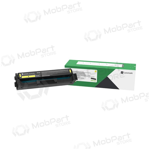 Cartucho de tóner láser Lexmark 20N2HY0, amarillo