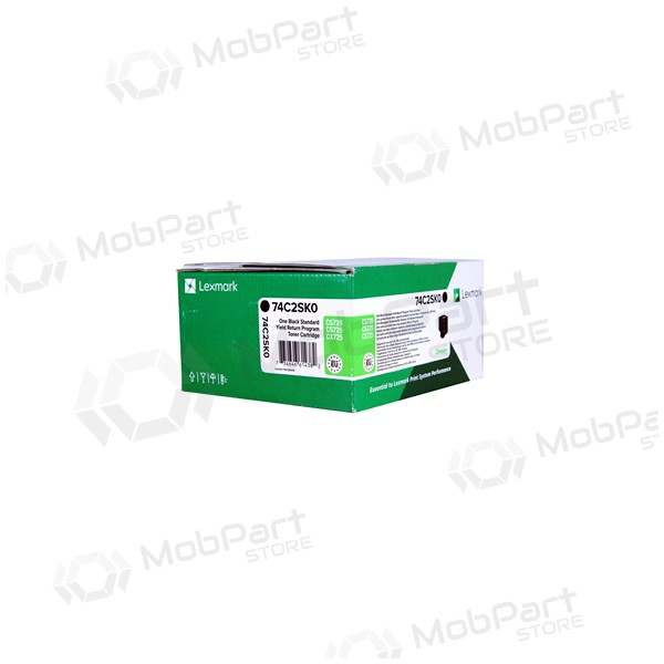 Lexmark (74C2SKE/ 74C2SK0 ), negro cartucho para impresoras láser, 7000 paginas.